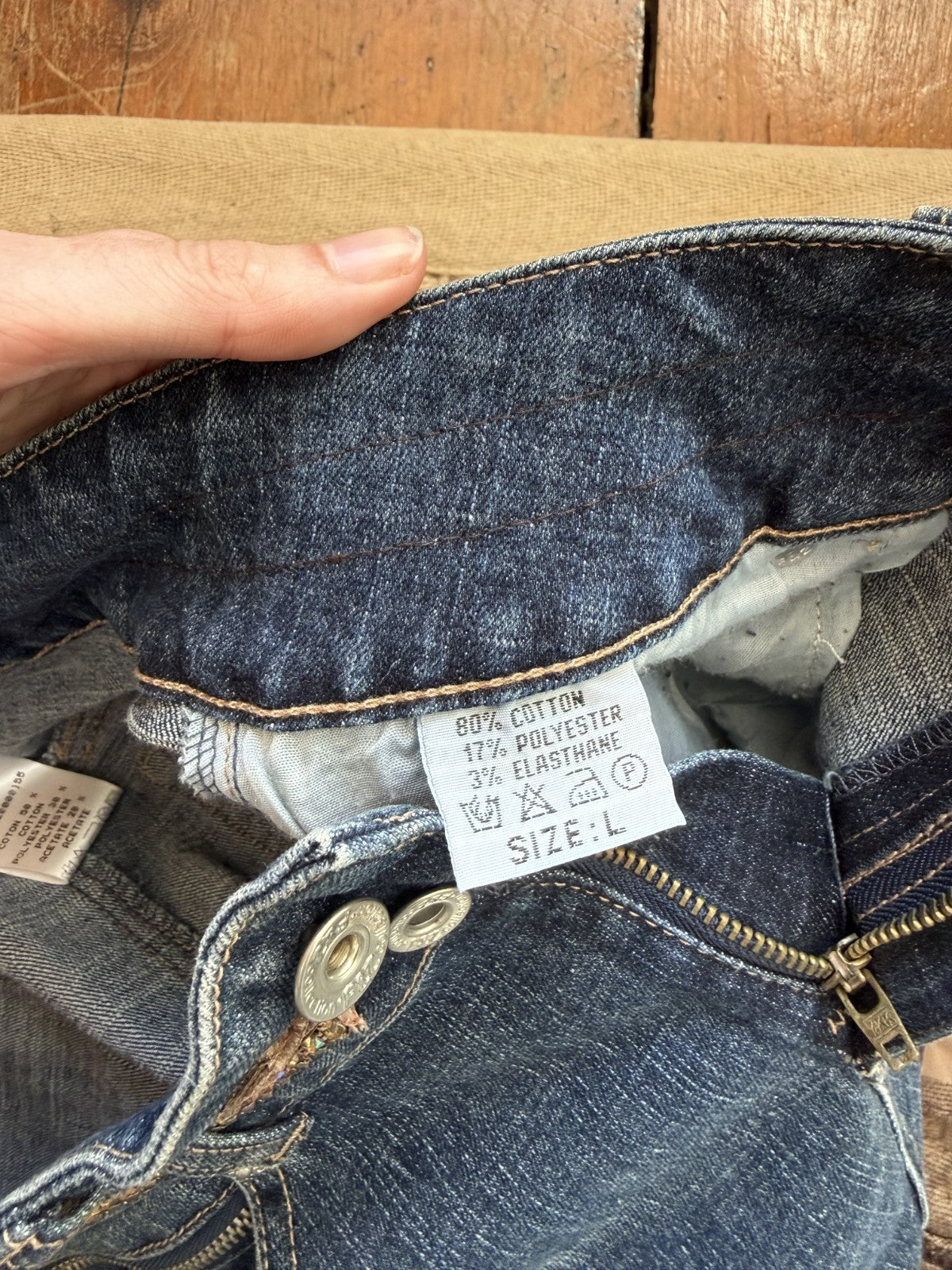 Lululemon Denim Fur Top and Skirt Set Size 3