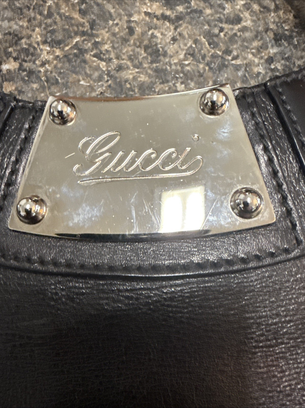 Gucci  Leather Indy Hobo Bag