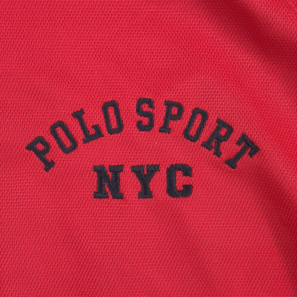 Ralph Lauren Polo Sport Warm Up Tear Away Snap Shirt Red Black Large
