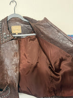 Vintage Double D Ranchwear Studded Leather Jacket Small