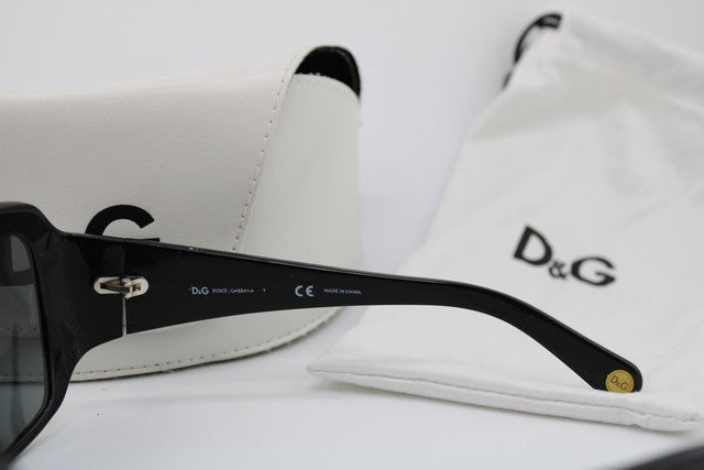NEW DOLCE & GABBANA D&G 3048 501/87 BLACK VINTAGE AUTHENTIC SUNGLASSES 59-16
