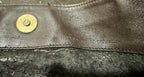 Gucci 1990s Brown Leather Bamboo Handle Shoulder Bag