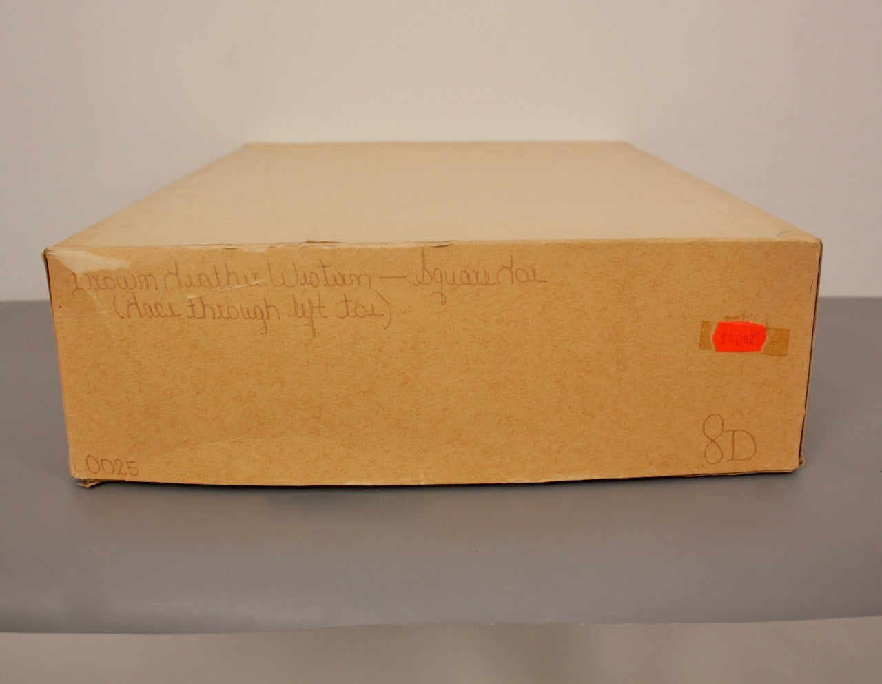 Men's VTG NOS Brown Leather Square Toe Cowboy Boots Sz 8 D 1970s