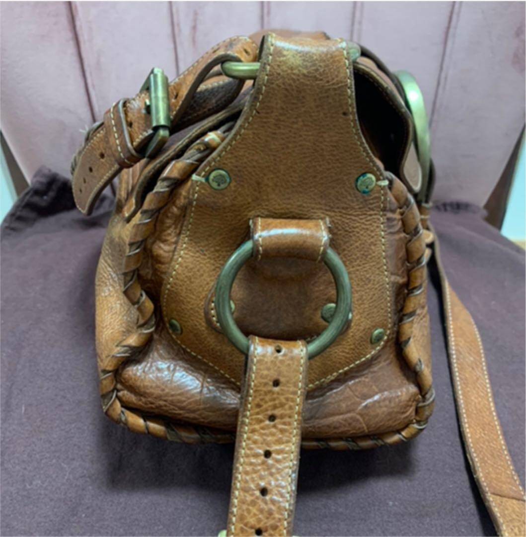 Mulberry Vintage Leather Shoulder Bag Brown