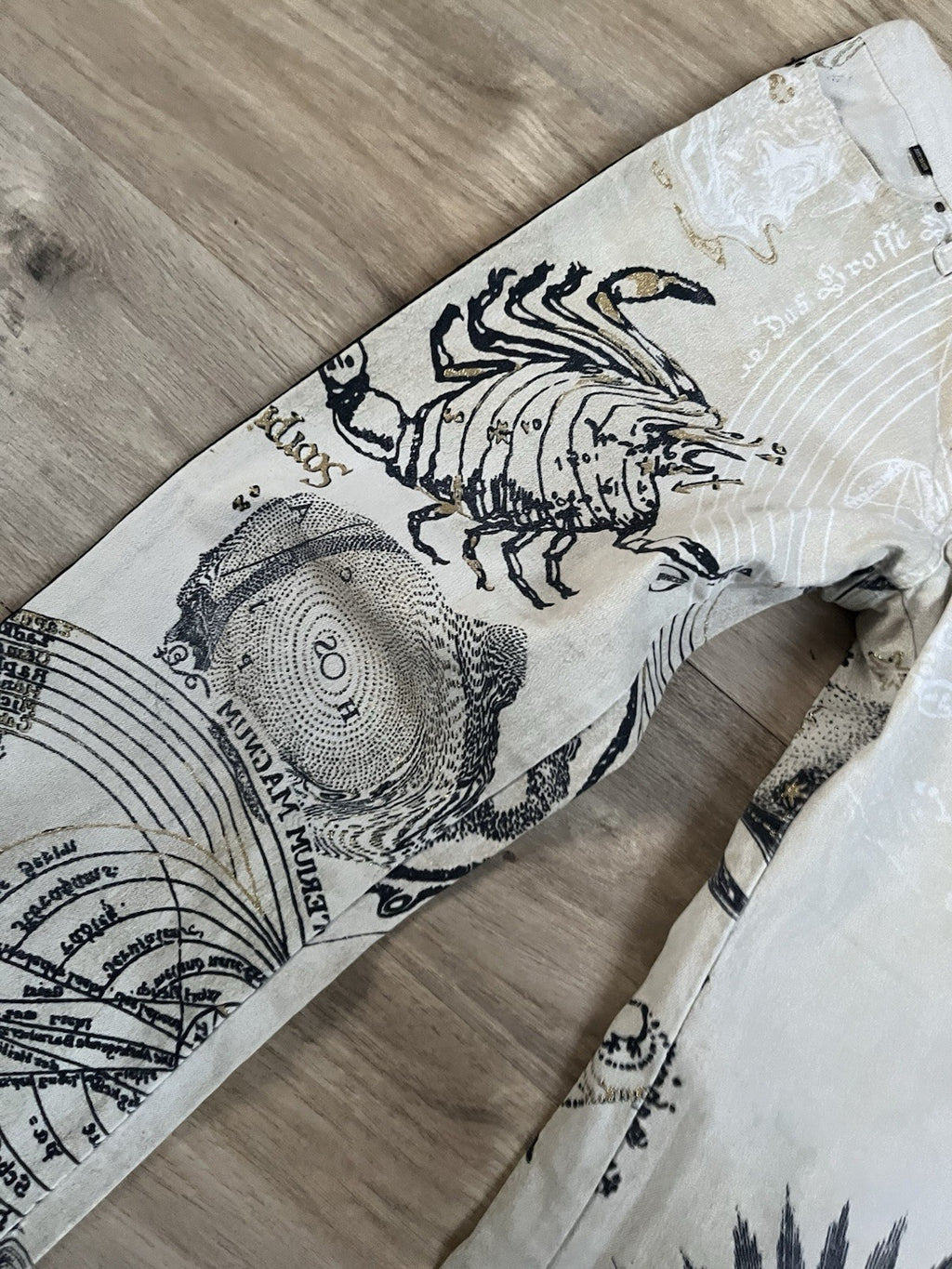 roberto cavalli jeans astrology 00s