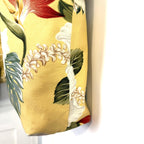 DESIGNER Women's Medium Yellow Multicolor Cotton Reversible Tote
