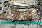 Be & D Snake Skin Shoulder Bag
