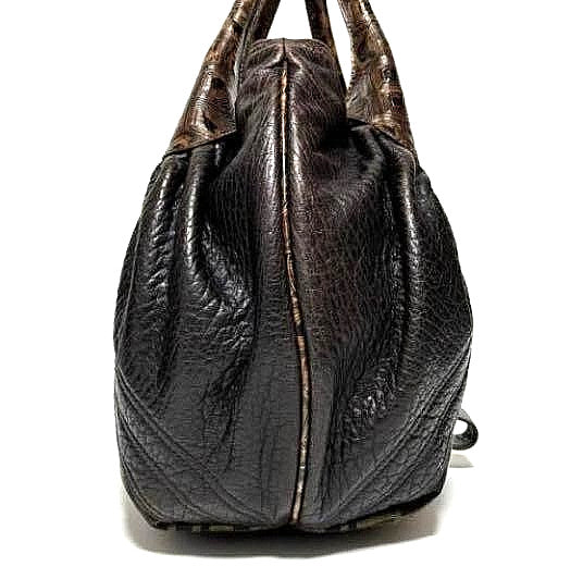 Fendi Zucca Spy Bag Dark Brown Canvas and Leather