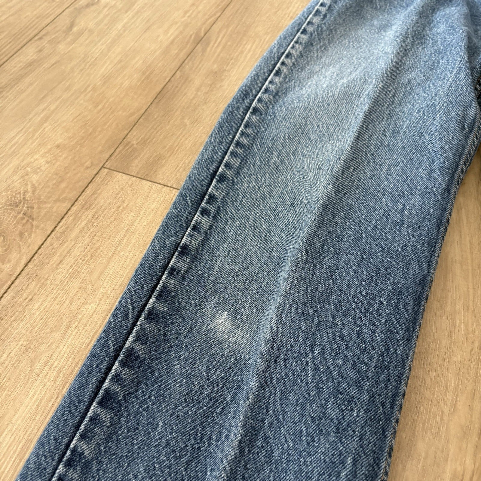 Vintage Levi’s 505 Orange Tab Denim USA Made (40505-0215) Size W 34 L 32