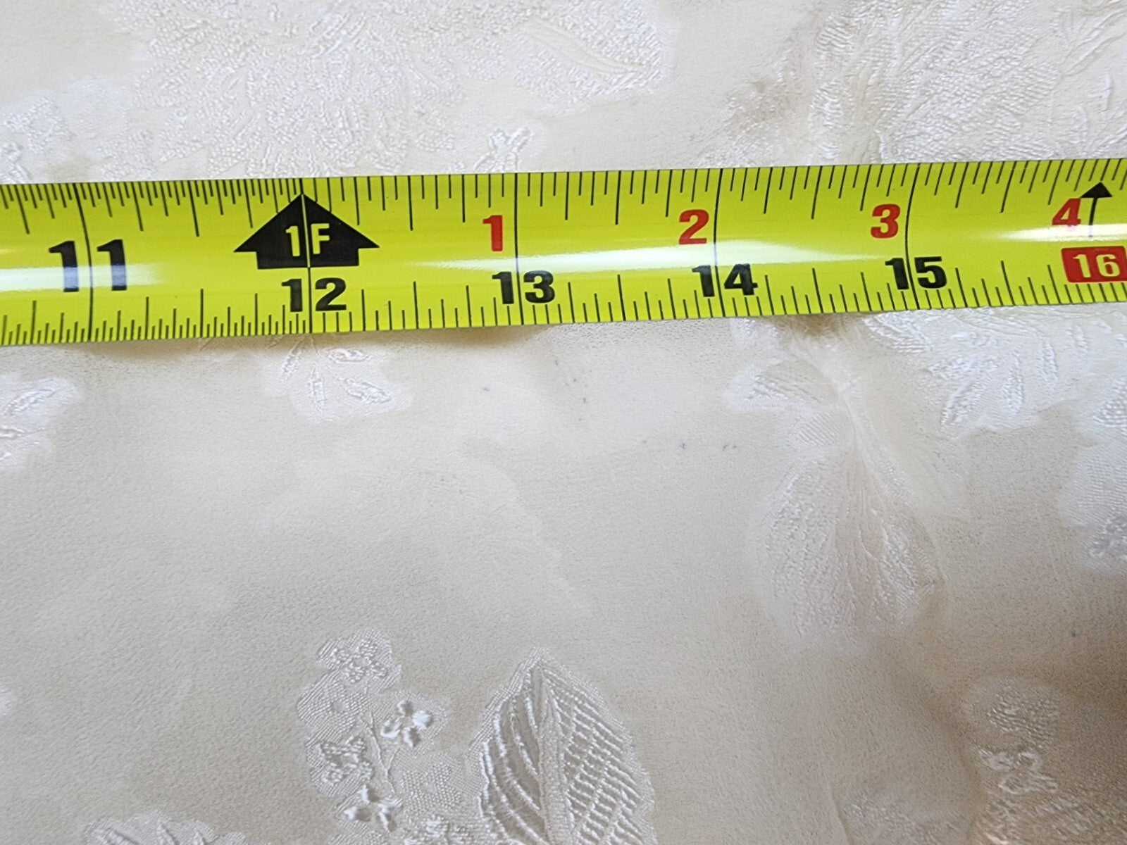 Antique Chiffon Silk Scarf Head & Neck Scarf Delicate Floral White Lace 1900's