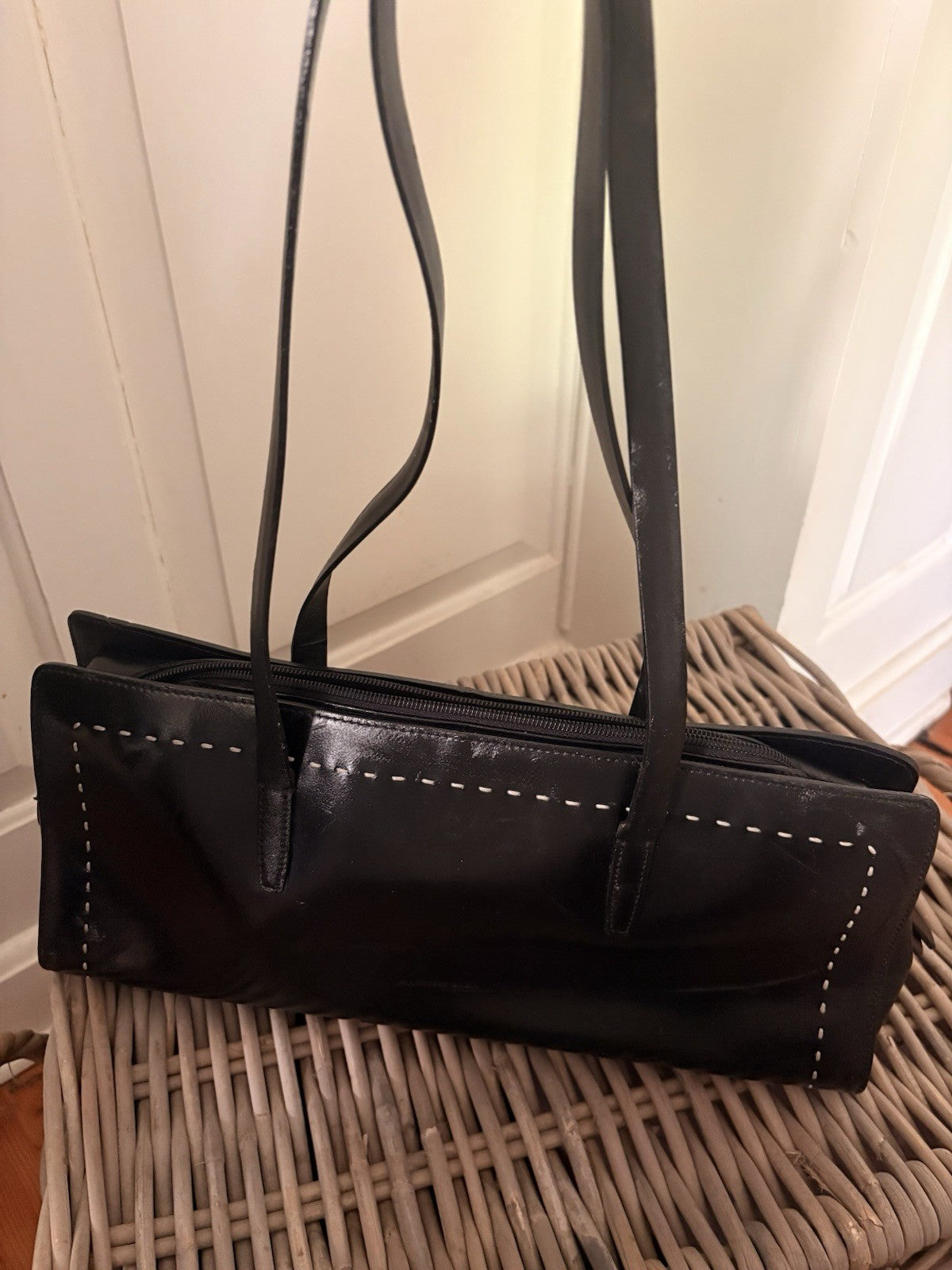 Francesco Biasia Y2K Leather Shoulder Bag