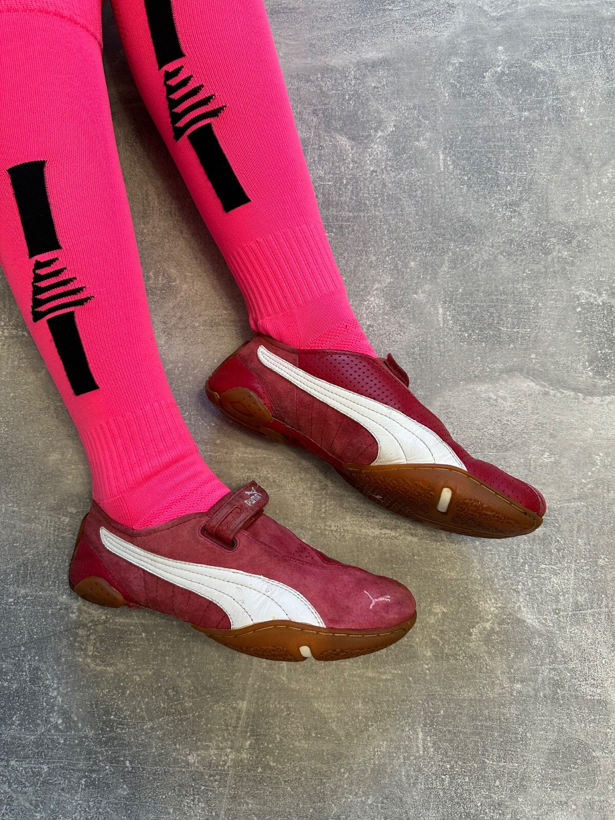 Vintage Puma Uke Ripstop Leather Slip-on Low Y2k Trainers