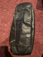 Francesco Biasia Y2K Black Leather Studded Hobo Shoulder Bag Large