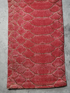 Roberto Cavalli S/S1999 Pink Python Glittered Swarovski Jeans