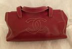 Chanel Leather Bag CC Logo on Front