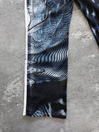 Vintage 2000's Roberto Cavalli Abstract Psychedelic Print Jeans Pants sz XL
