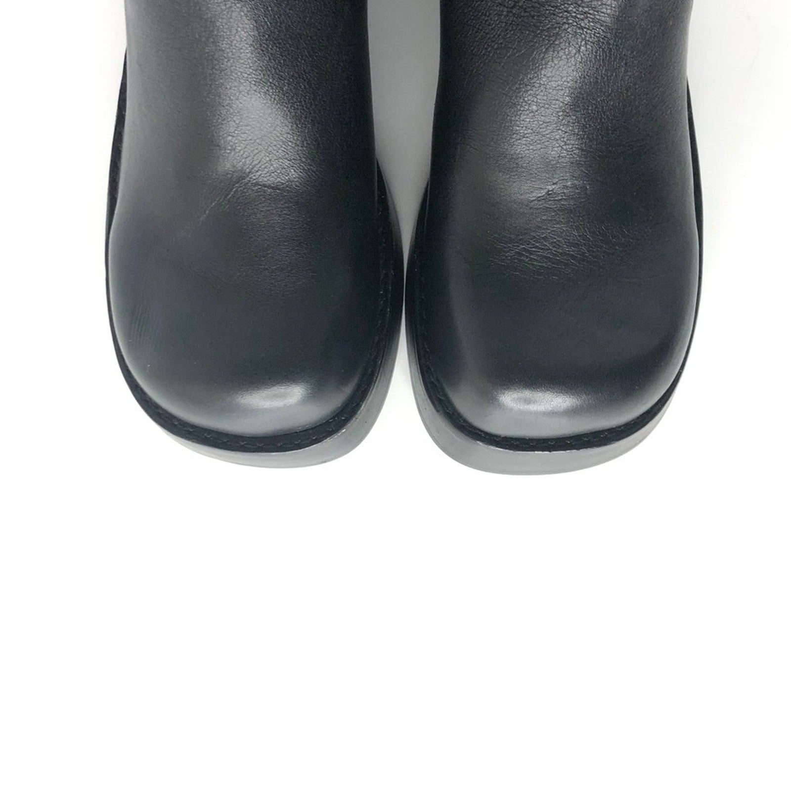 NEW Vintage Frye Villager Double Zipper Leather Platform Ankle Boots 6.5