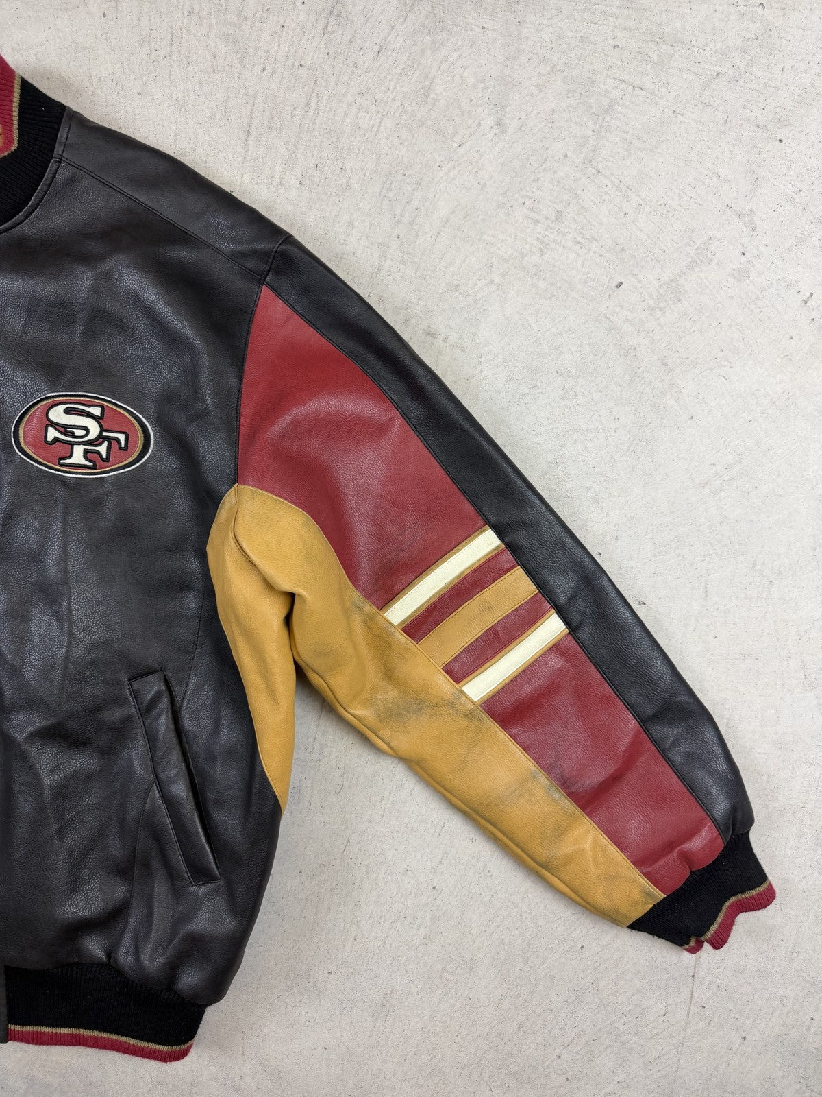 Vintage San Francisco 49ers Leather Jacket