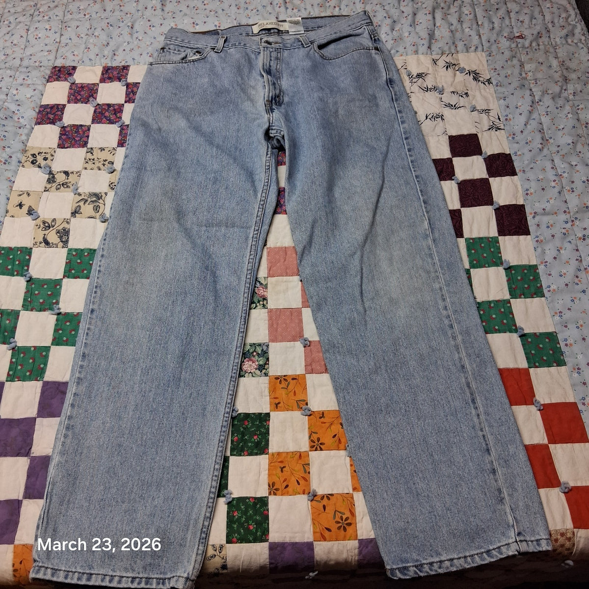 Levi's 2004 550 Relaxed Fit Jeans Blue Size 36x34