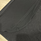Gianni Versace Couture Y2K Black Halter Evening Gown with Rhinestone Side Slit
