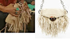 Authentic Prada Fringe Handbag as Seen on Ella Langley  "Choosin' Texas"  Video