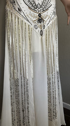 Vintage Sue Wong Beaded Gown NWT fairy Wedding Boho Whimsical Rare