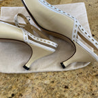 Ladies Vintage Bottega Veneta Sling Back Shoe 7