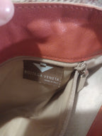 BOTEGGA VENETA Vintage Pony Hair Shoulder Bag Neutral Animal Print RARE