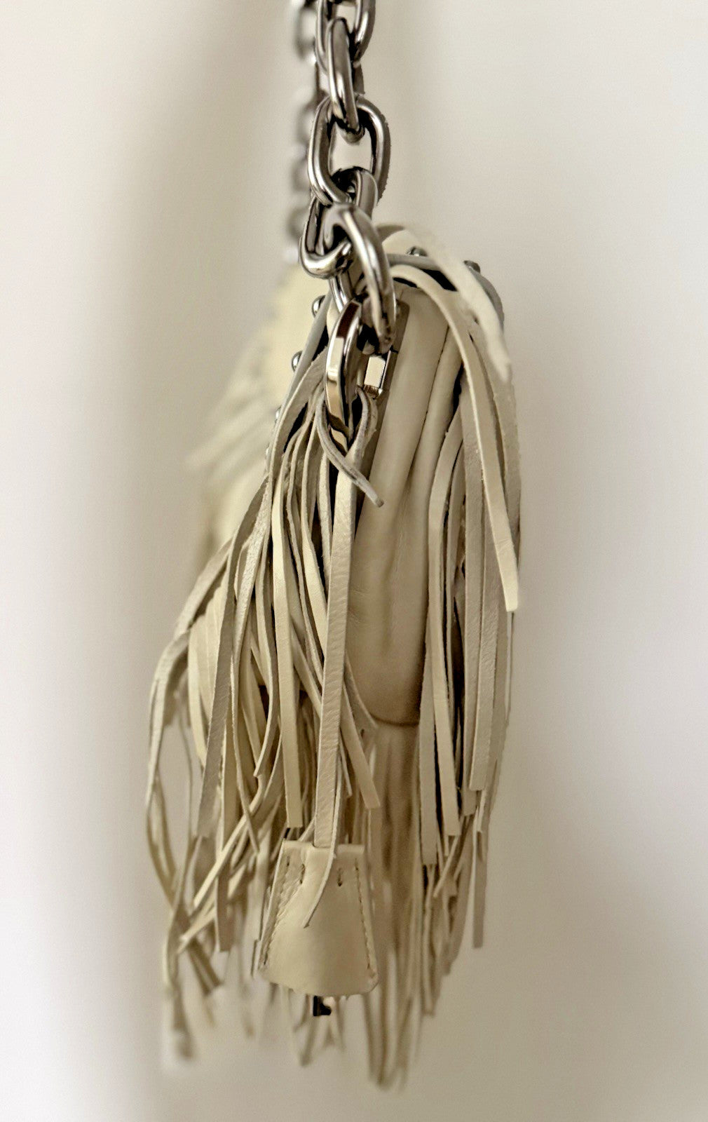 Authentic Prada Fringe Handbag as Seen on Ella Langley  "Choosin' Texas"  Video