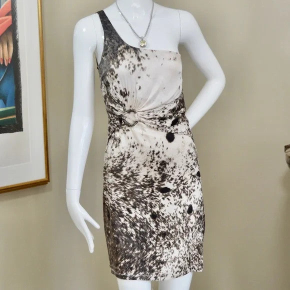Vintage Roberto Cavalli Midi Silk Dress