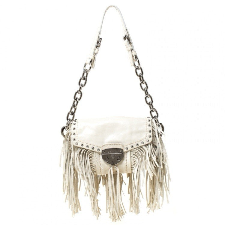 Authentic Prada Fringe Handbag as Seen on Ella Langley  "Choosin' Texas"  Video
