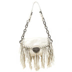Authentic Prada Fringe Handbag as Seen on Ella Langley  "Choosin' Texas"  Video