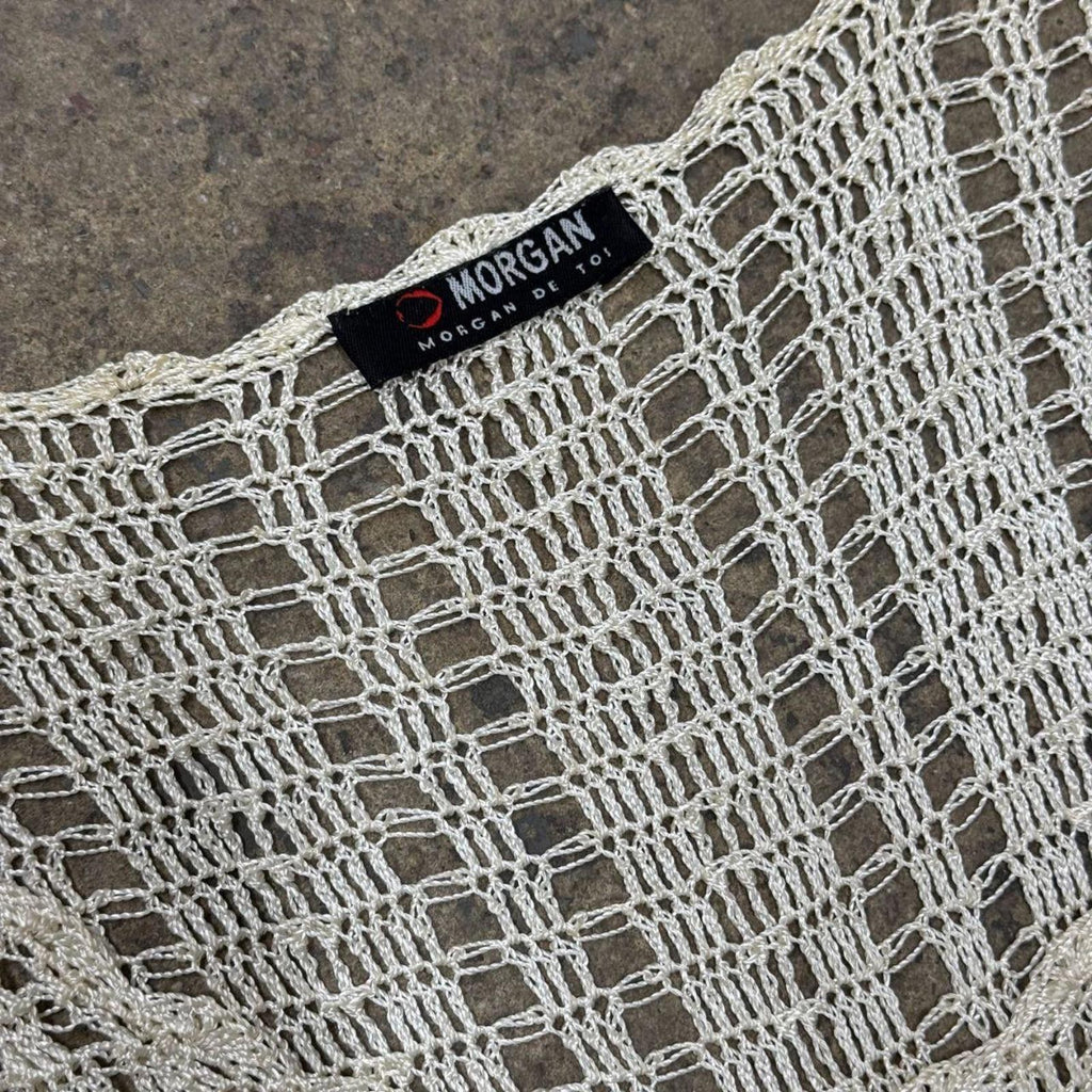 Y2K Vintage Morgan de Toi Crochet "Spider Web" Dress