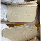 Vintage Christian Dior Yellow Nylon Shoulder Bag - Made in Italy