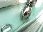 Christian Dior Malice Pearl Patent Leather 2way Shoulder Hand Bag I#47567