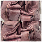 Francesco Biasia Handbag Tote Vintage Secret Love authentic From Japan