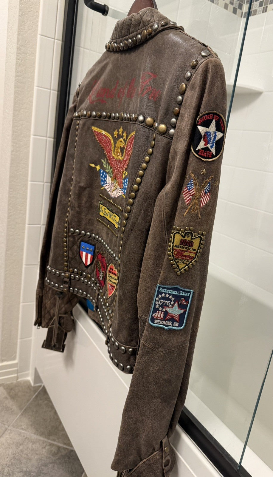 Double D Ranch Leather Jacket XL