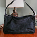 Coach West End Medium Hobo Black Haircalf Leather Shoulder Bag