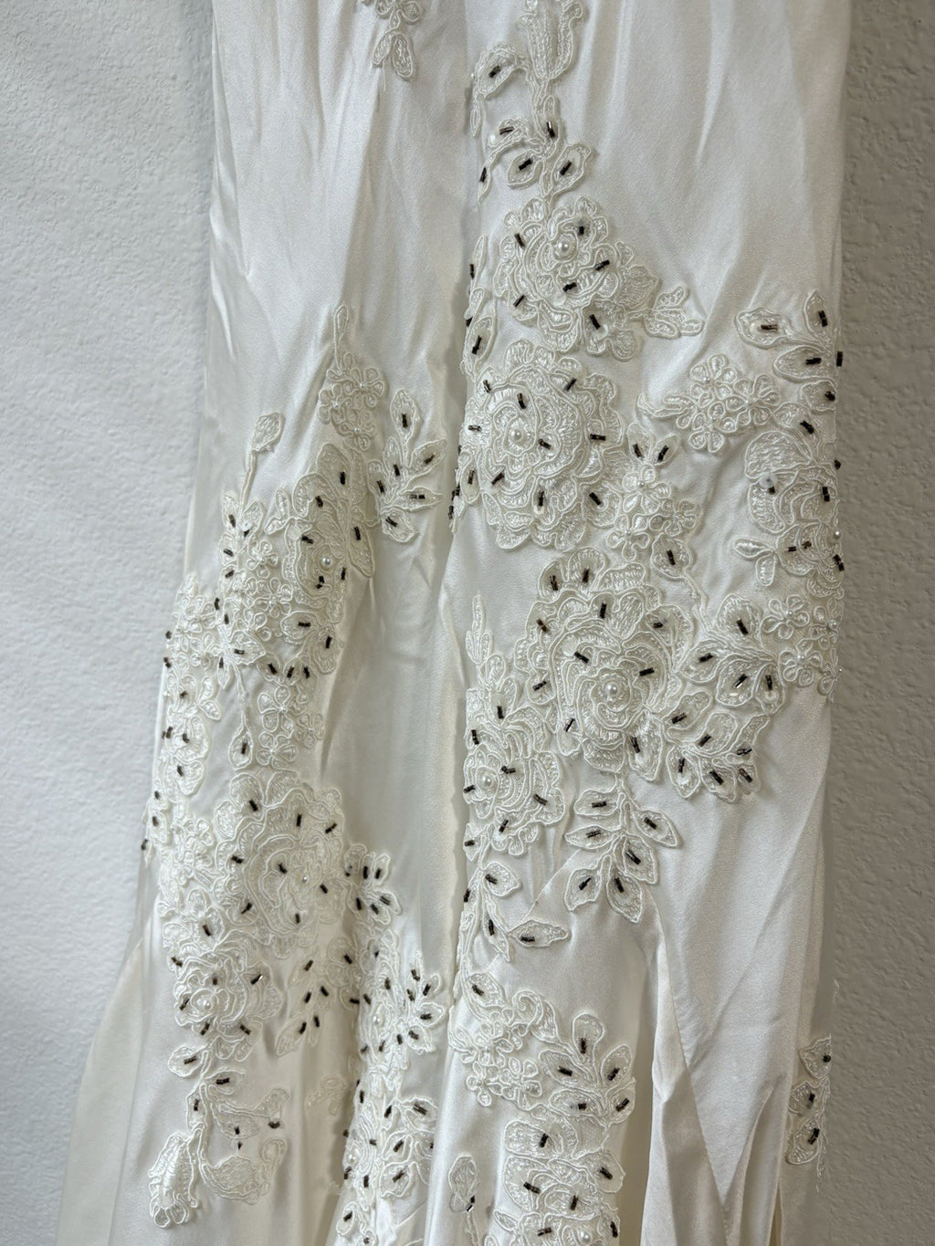 Vintage Sue Wong Nocturne Silk White Wedding Gown Sz 4