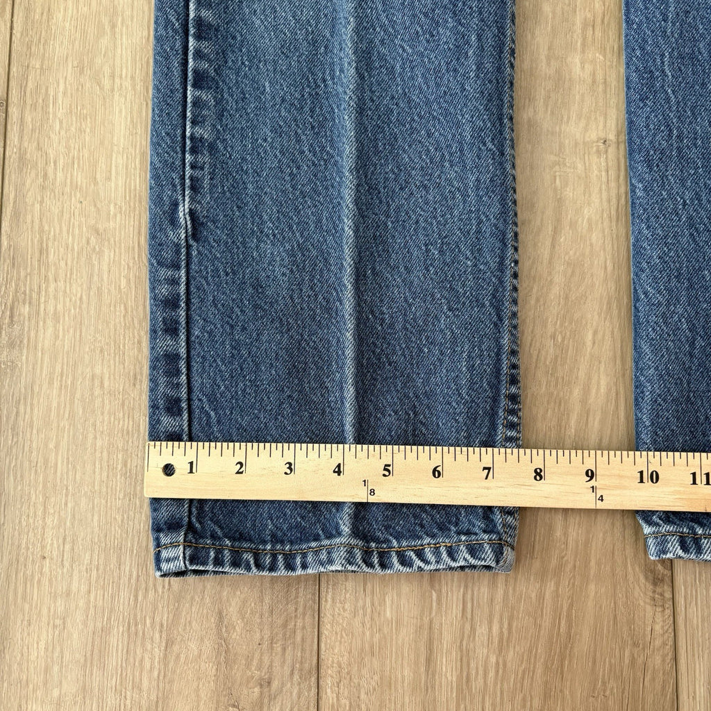 Vintage Levi’s 505 Orange Tab Denim USA Made (40505-0215) Size W 34 L 32