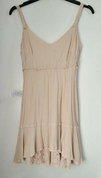 🆓US🛃 Dolce&Gabbana vintage powder-pink lace dress IT 38