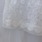 Victoria’s Secret Y2K White Lace Babydoll Slip Dress Nightgown M Coquette Fairy