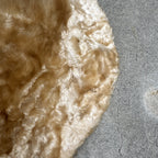 Vintage 1930s Fuzzy Plush Teddy Bear Dressing Gown Robe Coat Art Deco Dress