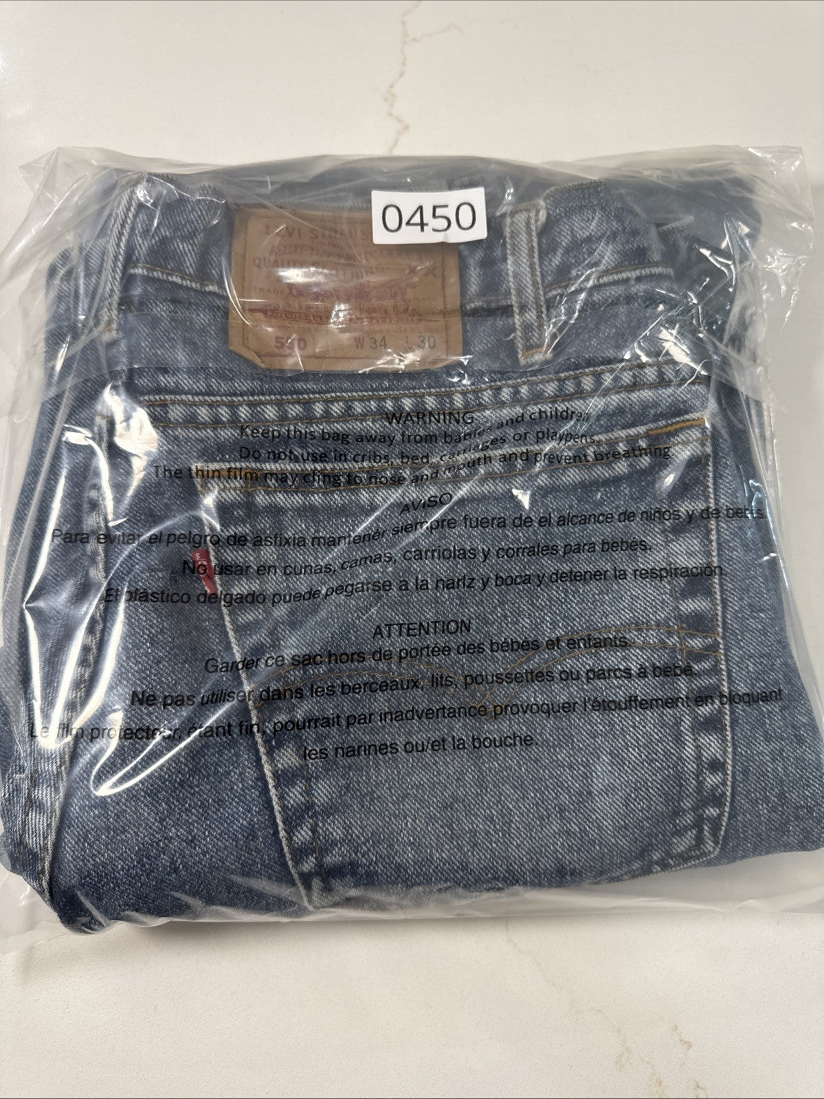 Levi's 1990s 550 Jeans Medium Wash 32x30