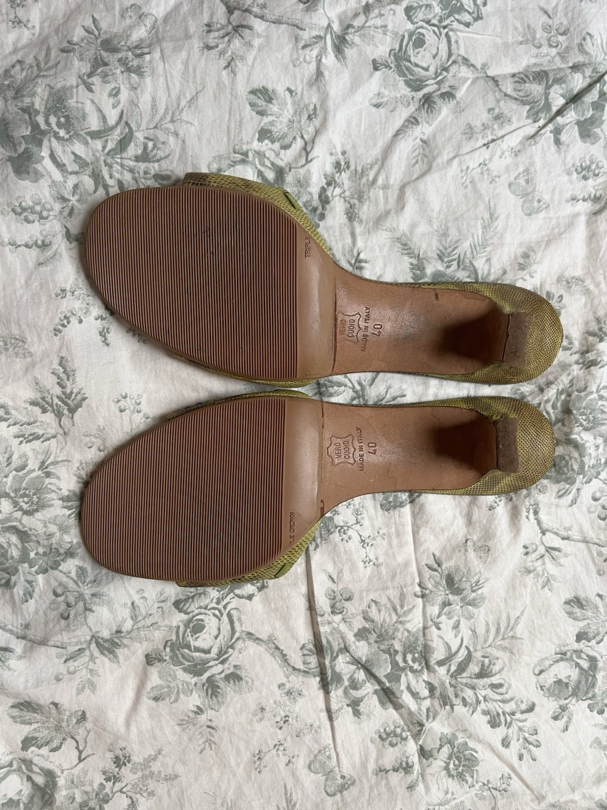 Vintage Jimmy Choo kitten heels