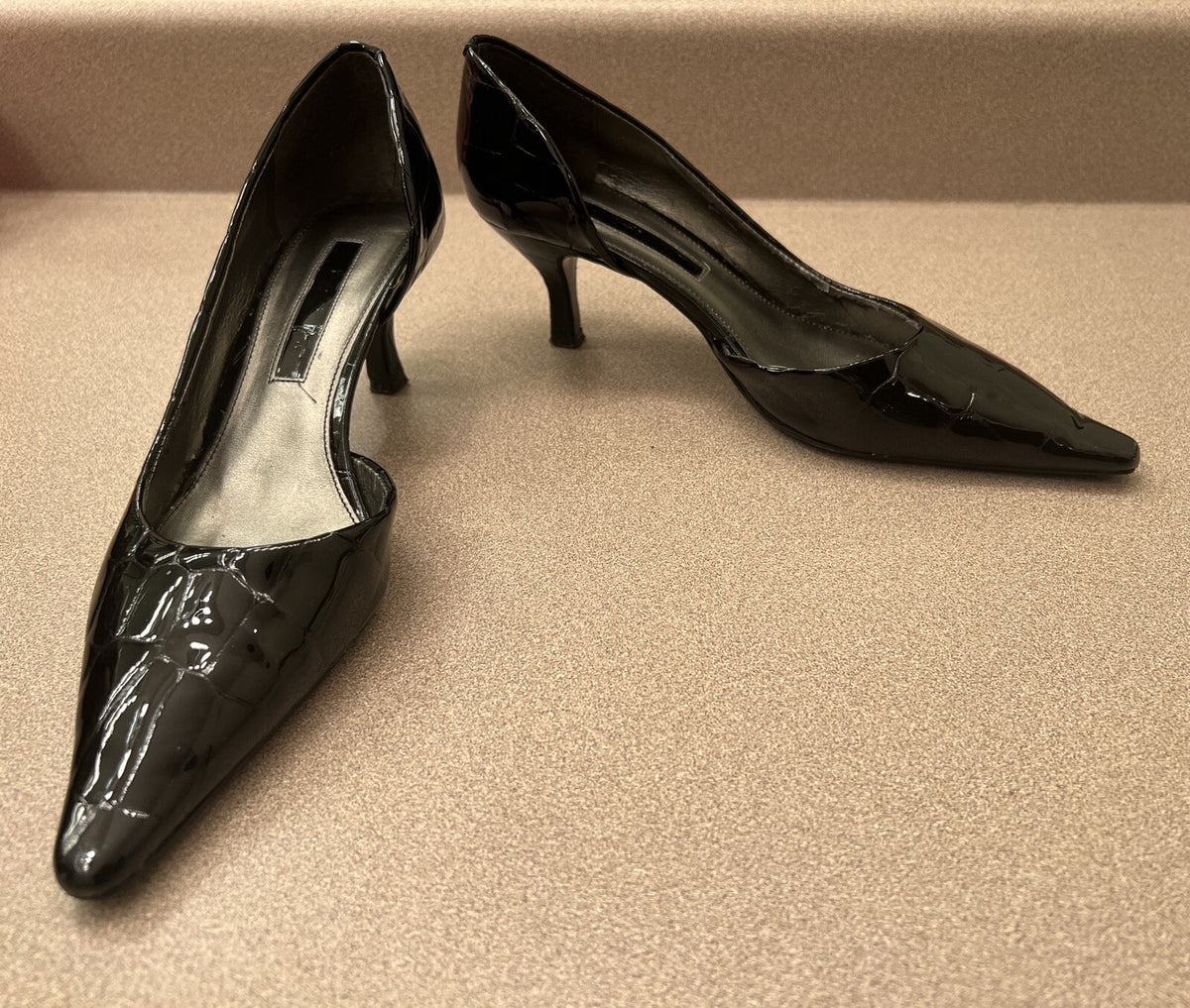 Bandolino Black Patent Leather Pumps Size 8.5