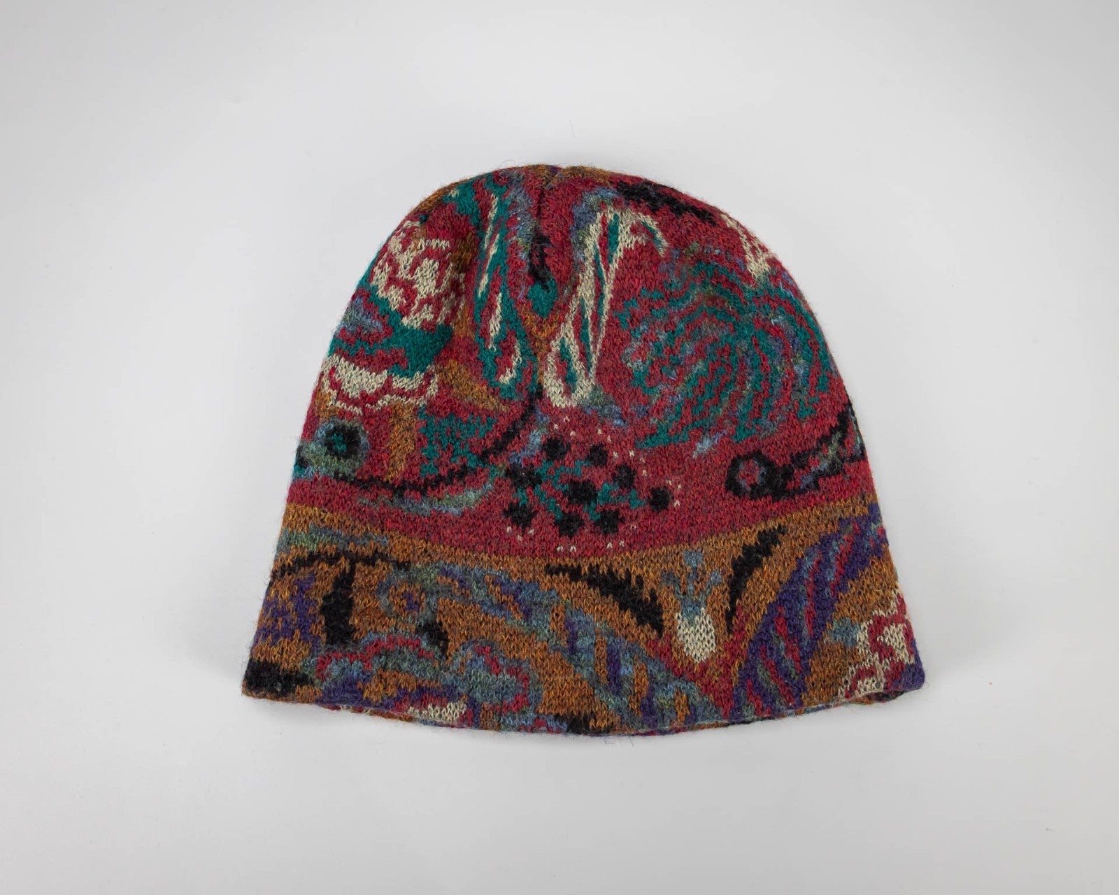 Missoni sport vintage multicolor wool hat
