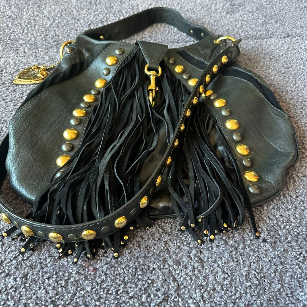 GUCCI Leather Babouska Indy Hobo Bag 19549