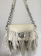 Authentic Prada Fringe Handbag as Seen on Ella Langley  "Choosin' Texas"  Video