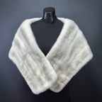 SAGA MINK ROYAL Sapphire Mink Fur Shawl/Wrap Women Luxury – Premium Collection